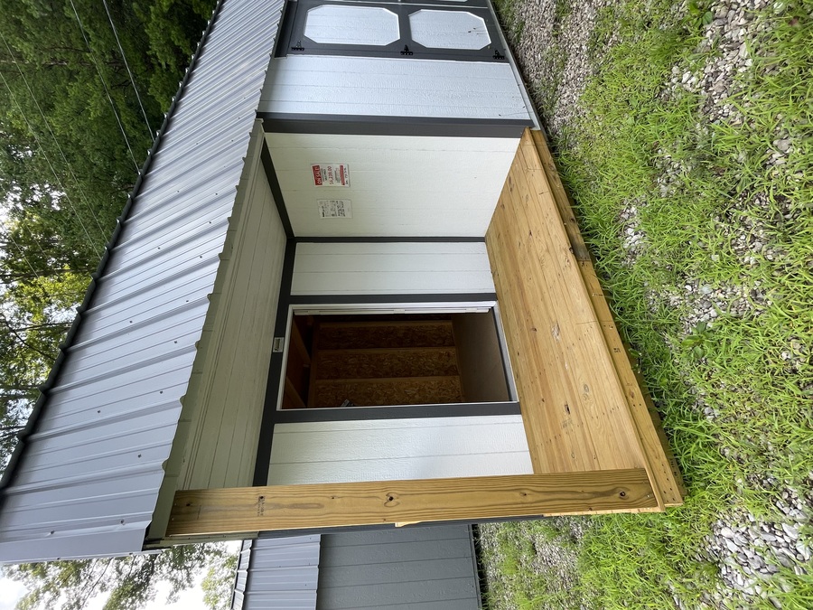 Lofted Barn Side Porch - 10x20